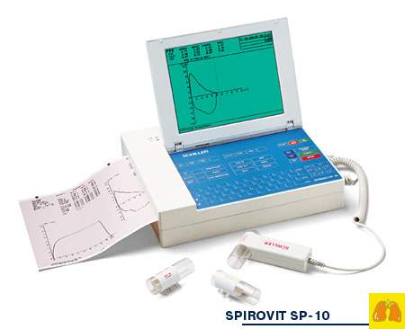 Прибор для измерения объема легких